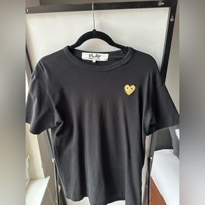 CDG play t shirt